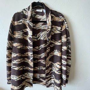 Chico's Open Front Lightweight Cardigan/Blouse